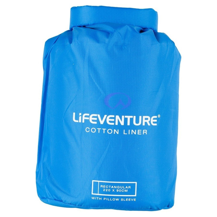 Вкладиш в спальний мішок Lifeventure Cotton Rectangular (65540) 
