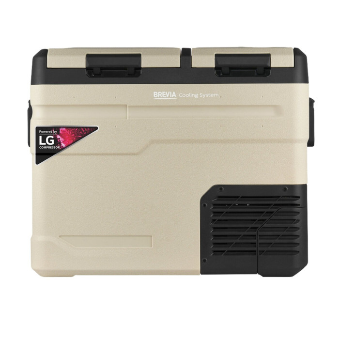 Портативний холодильник BREVIA 47L, двокамерний (Компресор LG) (23525) 