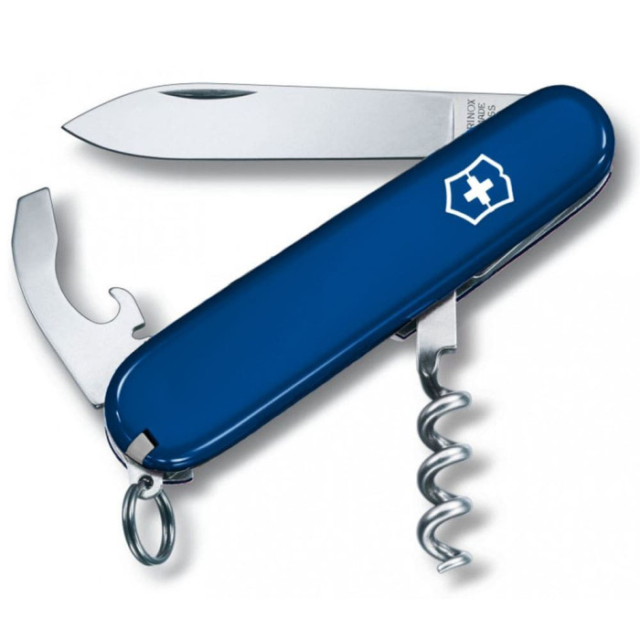 Ніж Victorinox Waiter 84мм/9функ/син 
