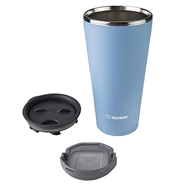 Термостакан Zojirushi SX-FSE45AJ з ситечком 0.45 л Блакитний 