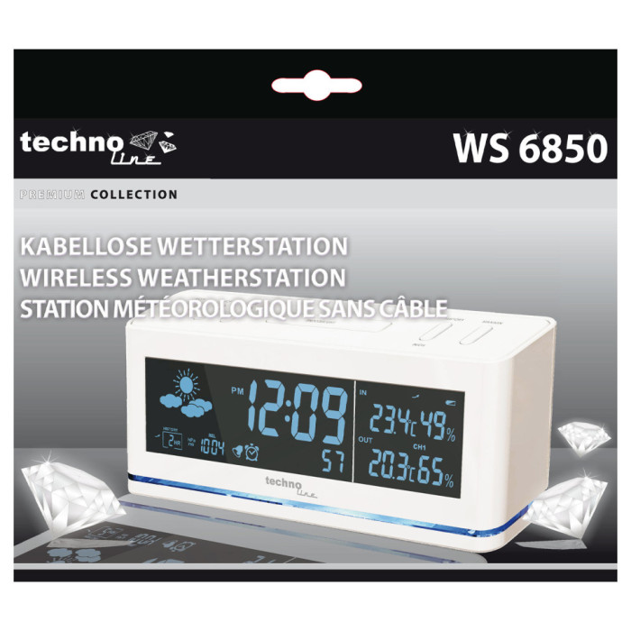 Метеостанція Technoline WS6850 White (WS6850) 
