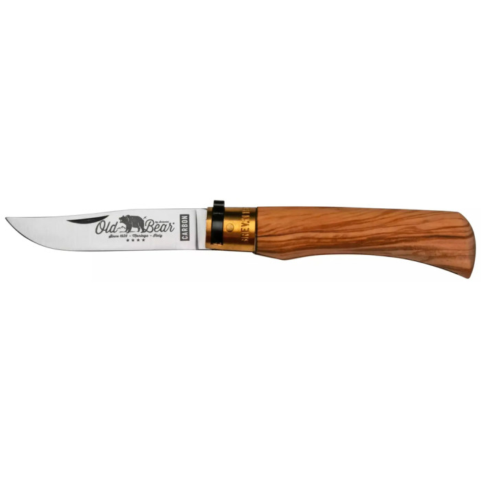 Ніж Old Bear Classic L, C70 steel, Olive wood 
