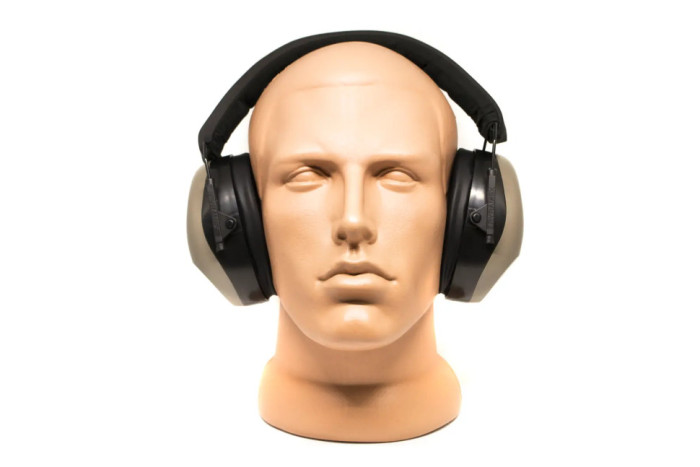 Навушники захисні Pyramex PM8010 (захист SNR 30 dB, NRR 26 dB), бежево-сірі 