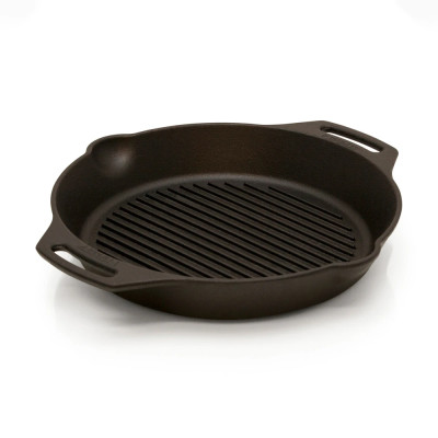 Сковорода-гриль чавунна Petromax Grill Fire Skillet з ручками-петлями 25 см