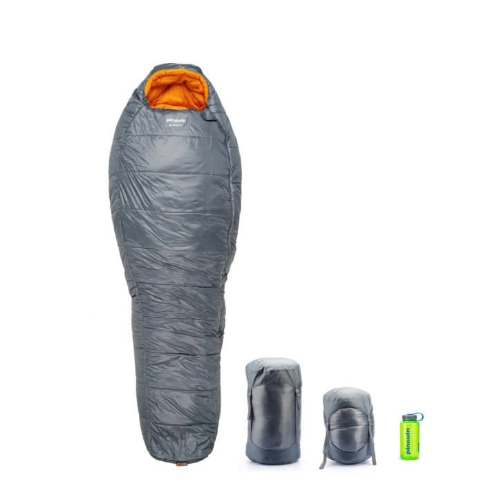 Спальний мішок Pinguin Expert (-8°С/-16°С), 185 см - Right Zip, Grey (PNG 233285) 2020 