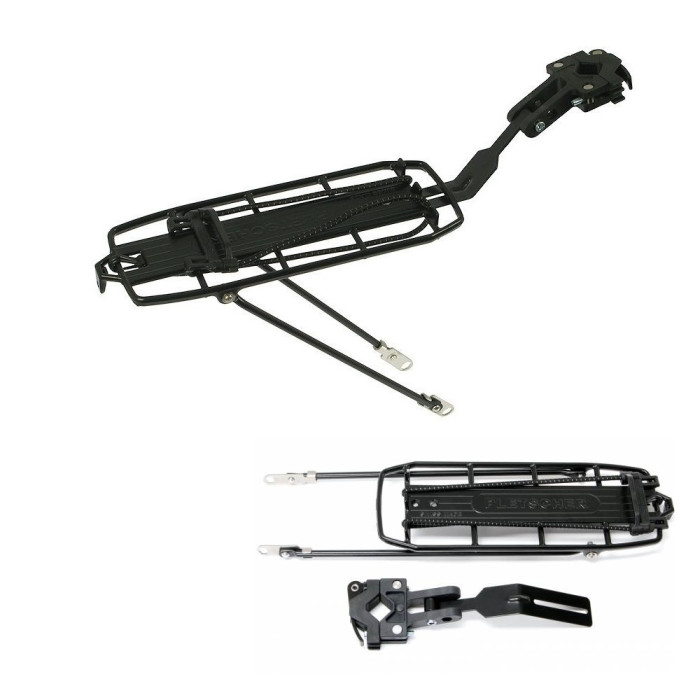 Багажник XLC Pletscher Quick-Rack Suspension, 26-28 " для двопідвісу, чорний 