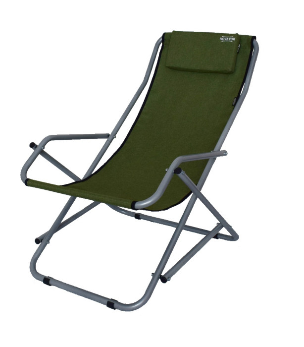 Крісло-шезлонг Novator SH-7 Green 