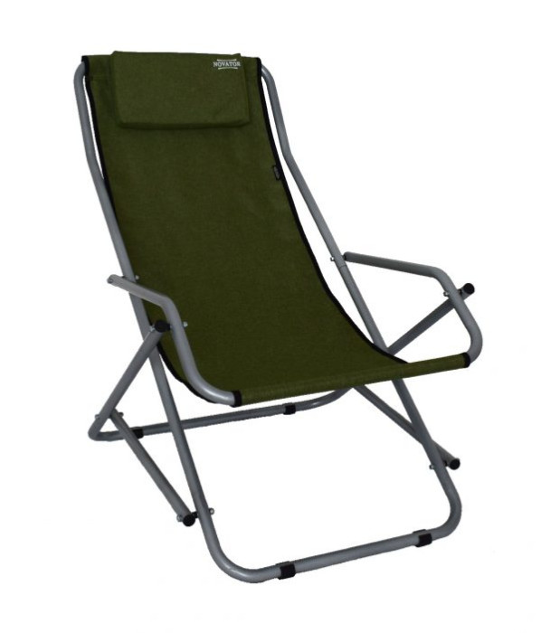 Крісло-шезлонг Novator SH-7 Green 