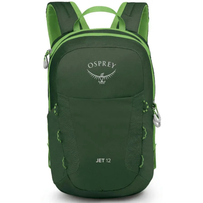 Рюкзак Osprey Jet 12 green canopy/limeline green - O/S - темно-зелений 