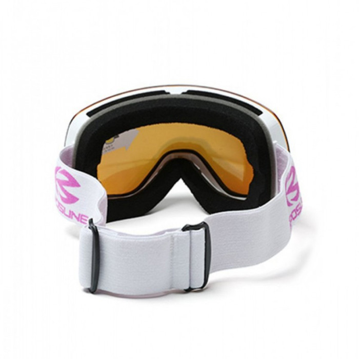 Маска для лиж і сноуборду Sposune HX021-2 Matte White-Fake Revo Red 