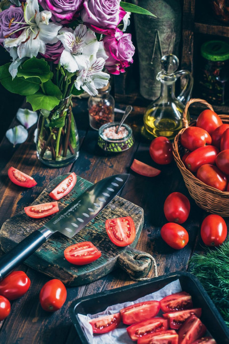 Ніж кухонний Samura Mo-V Сантоку, 170 мм, SM-0094 