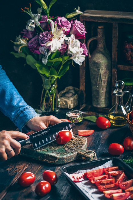 Ніж кухонний Samura Mo-V Сантоку, 170 мм, SM-0094 