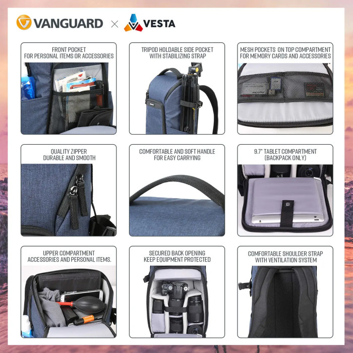Рюкзак Vanguard Vesta Aspire 41 Gray (Vesta Aspire 41 GY) 