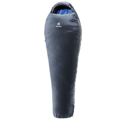 Спальний мішок Deuter Orbit + 5 L колір 4330 granite-steel лівий