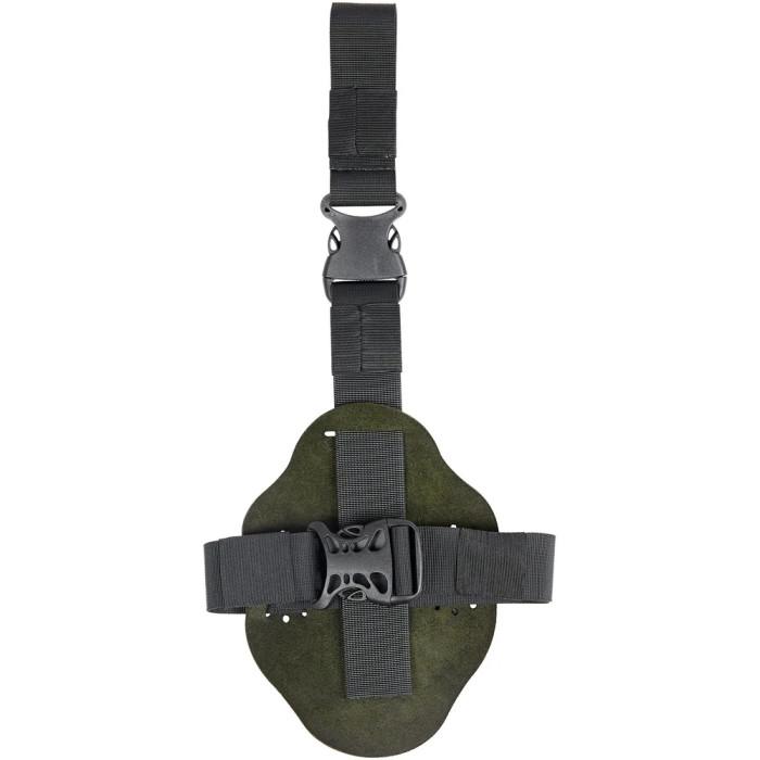 Кобура Ammo Key ILLEGIBLE-1 S Olive на стегно для ПМ (KO.IL1.PM.S.06.0) 