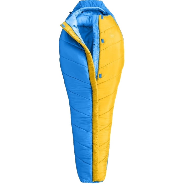 Спальник Turbat Vogen Winter blue/yellow - 185 см - синій/жовтий 