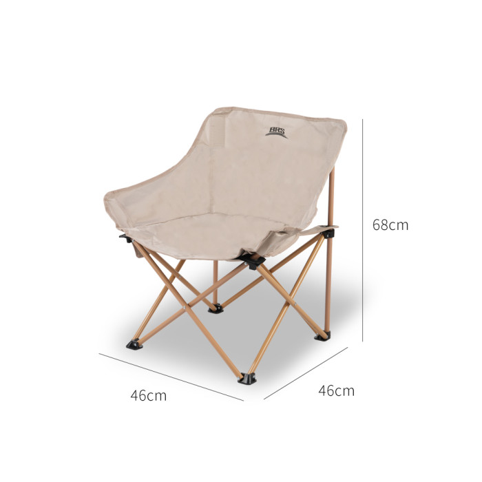 Складний стілець BRS-Y01B, бежевий 