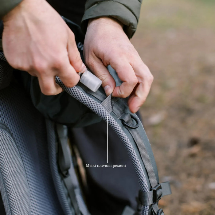 Рюкзак Tramp Trek 40 UTRP-057-grey 