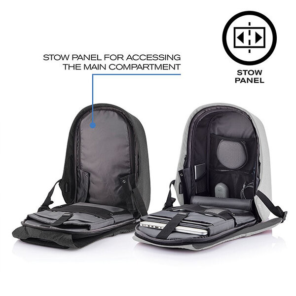 Рюкзак антивор XD Design Bobby Hero Spring Grey (P705. 762) 