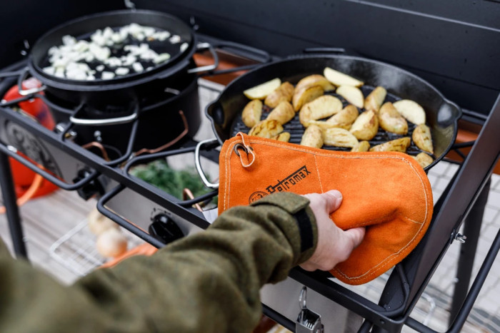 Сковорода-гриль чавунна Petromax Grill Fire Skillet з ручками-петлями 30 см 