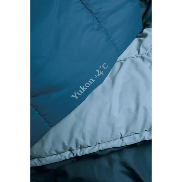 Спальний мішок Ferrino Yukon +4°C Blue-Grey Left (86380RBGSX)