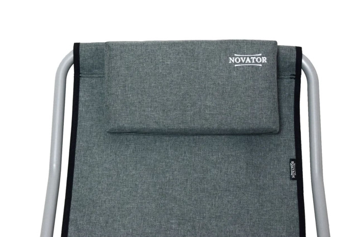 Крісло-шезлонг Novator SH-7 Grey 