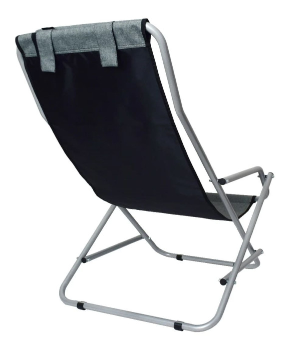 Крісло-шезлонг Novator SH-7 Grey 