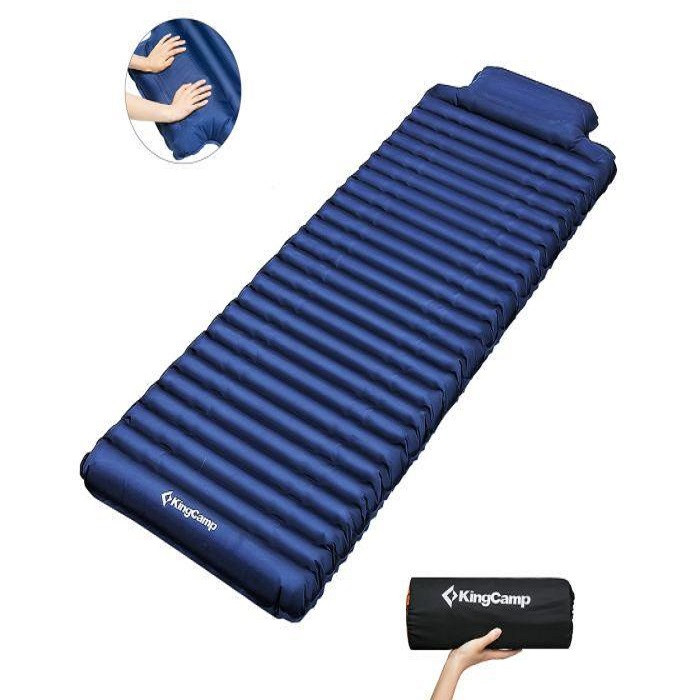 Надувний килимок KingCamp Comfort Light (KM1903) NAVY 