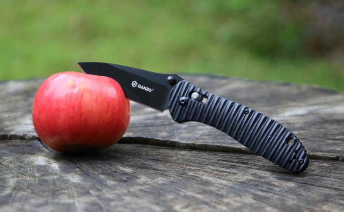 Ніж Ganzo G7393P, чорний 