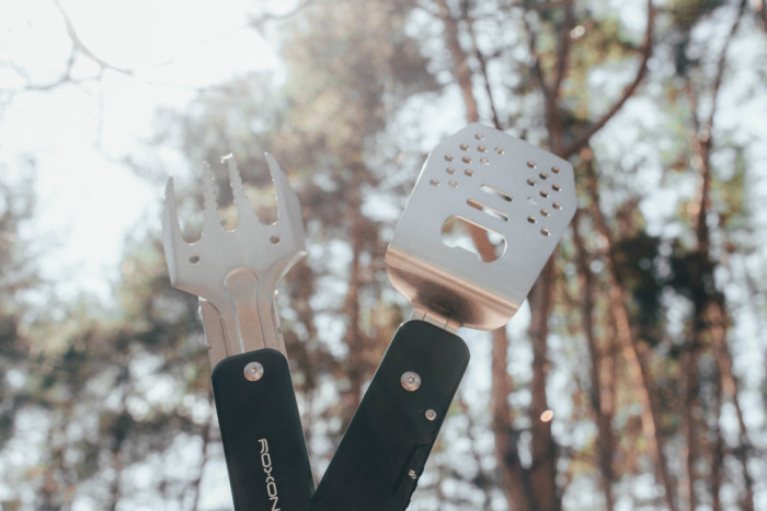 Мультитул для барбекю Roxon Multi BBQ Tool MBT MINI Black S602 (червоний) 