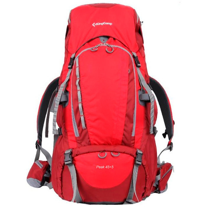 Рюкзак KingCamp Peak 45 + 5 (KB3250), Red 