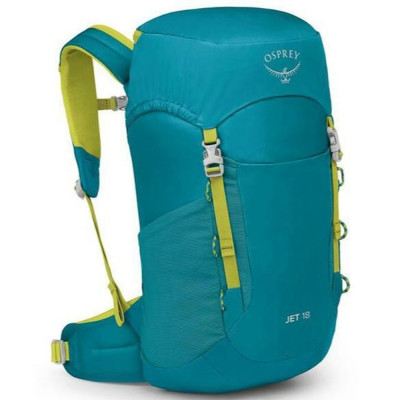 Рюкзак Osprey Jet 18 blue spikemoss/lemongrass - O/S - синій