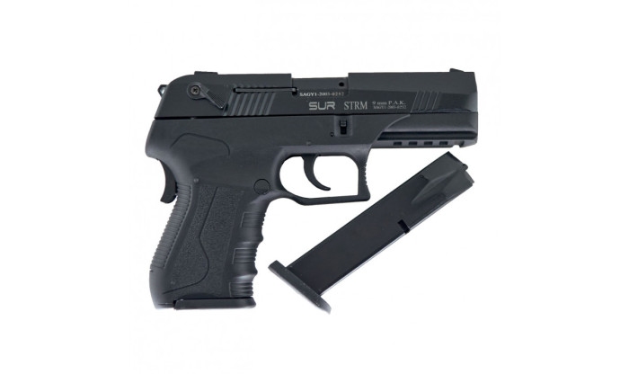 Стартовий пістолет SUR STRM Black 