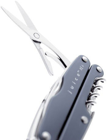 Мультитул Leatherman Juice XE6 (Сірий. Шкіряний чохол, подарункова коробка) 