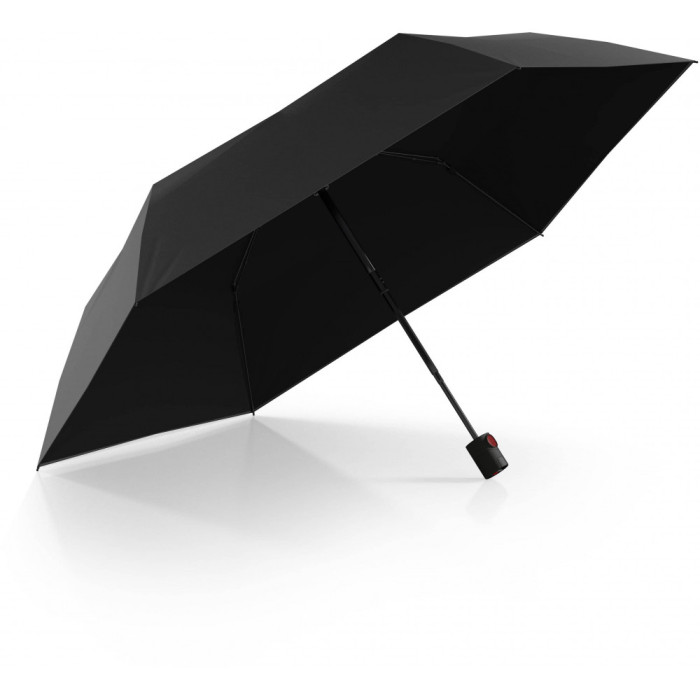Парасоля Knirps U.200 Black Black UV Coating Авто / Складана / 6спиць / D97x26см 