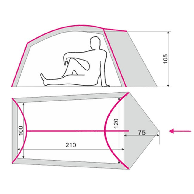 Намет Terra Incognita Ligera 2 