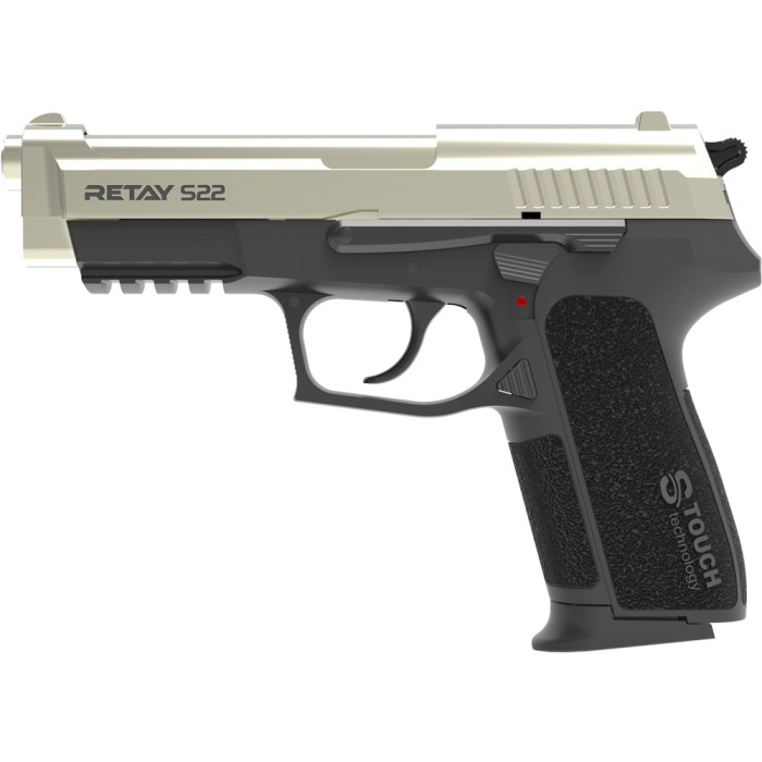 Пістолет стартовий Retay S22 9мм satin (M530107S) 