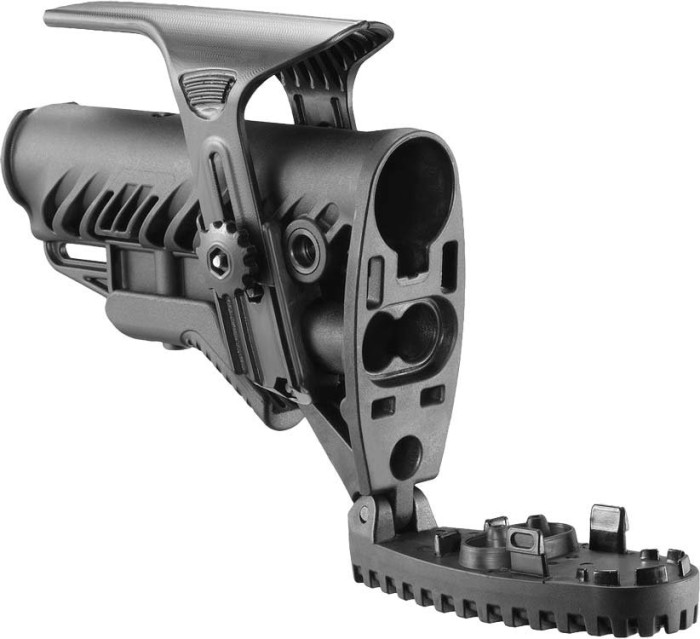 Приклад FAB Defense для М16 /AR15 з регульованою щокою black (glr16cp) 