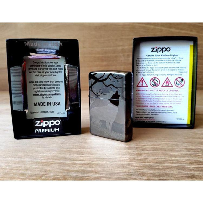 Запальничка Zippo 150 Wolves Design (49188) 