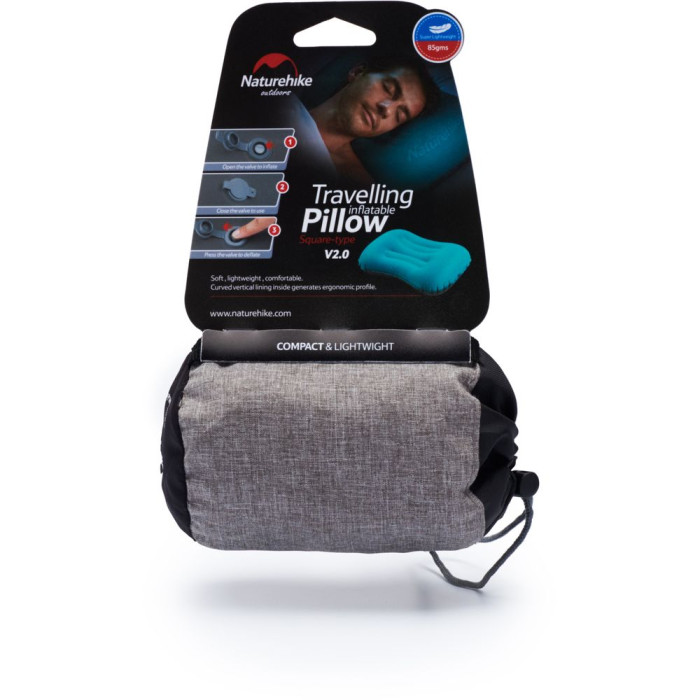 Подушка надувна анатомічна Naturehike 20LXSN NH20ZT003, Помаранчевий 