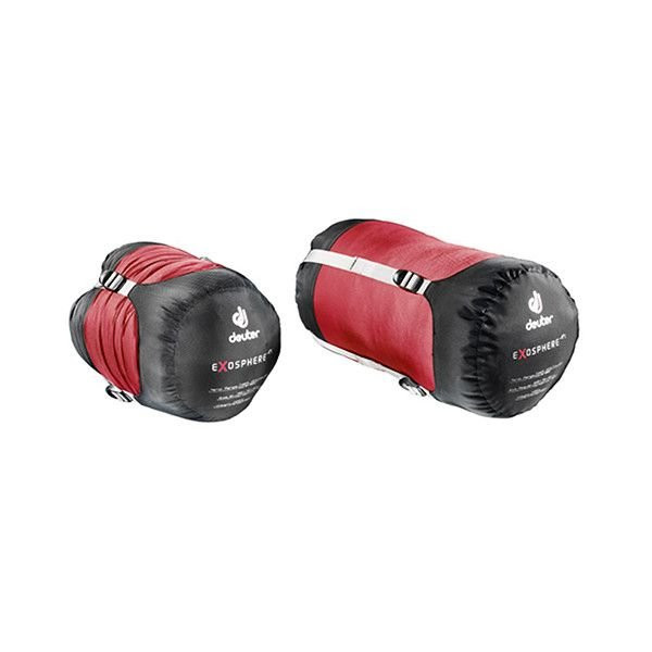 Спальний мішок Deuter Exosphere -4° 5520 fire-cranberry, правий 