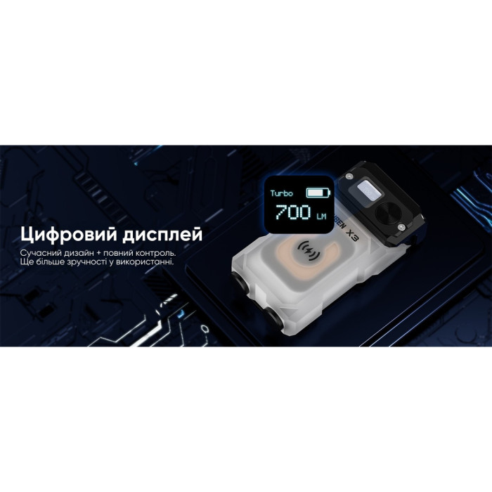 Ліхтар Wuben X3 Pro, зелений 