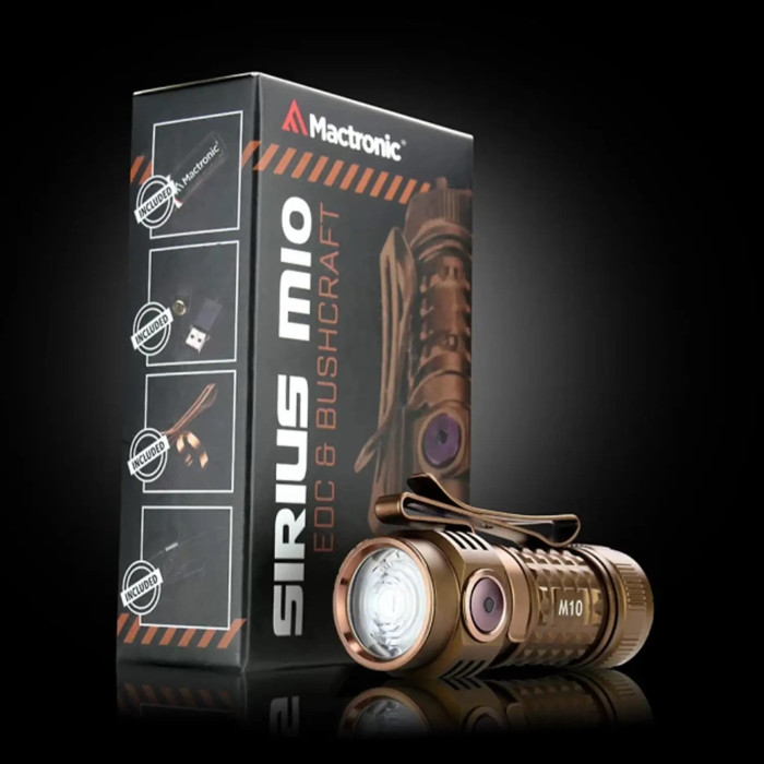 Ліхтар тактичний Mactronic Sirius M10 (1000 Lm) USB Rechargeable Magnetic (THH0171) 