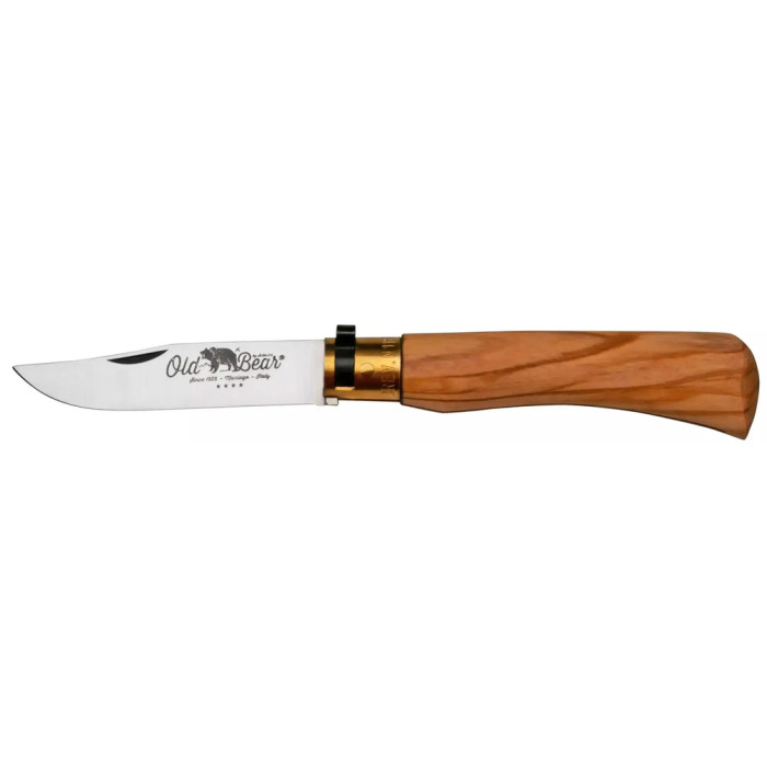 Ніж Old Bear Classic M, 420 steel, Olive wood 
