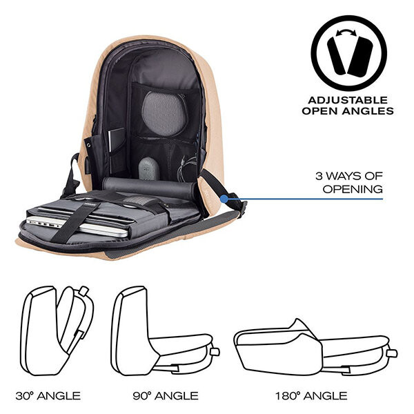 Рюкзак антивор XD Design Bobby Hero Spring Pink (P705. 764) 