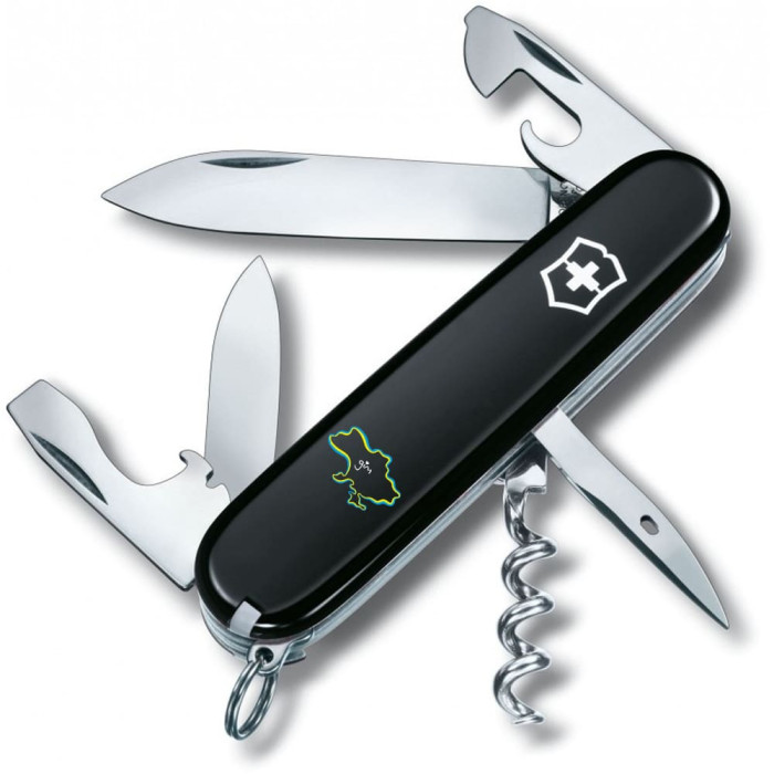 Складаний ніж Victorinox SPARTAN UKRAINE Кордони України + Дім 1.3603.3_T1290u 