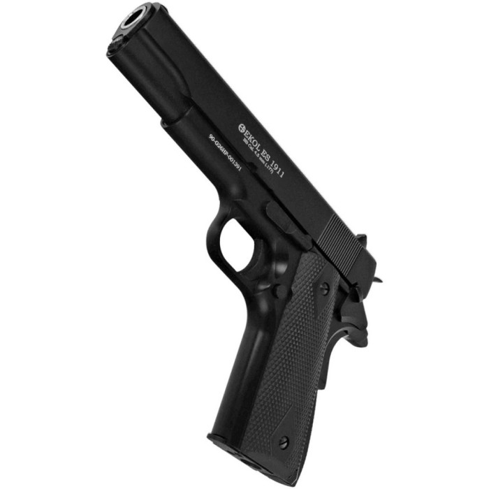 Пневматичний пістолет EKOL ES 1911, калібр 4,5 мм (.177), чорний