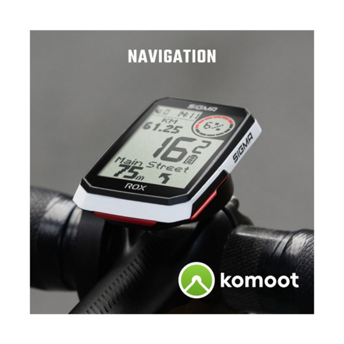 Велокомп'ютер Sigma Sport ROX 4.0 Black Sensor Set 
