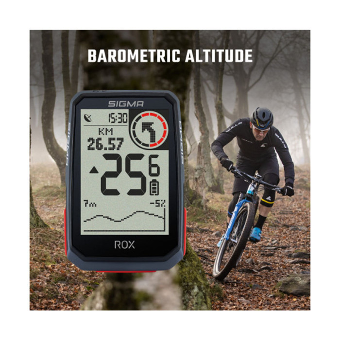 Велокомп'ютер Sigma Sport ROX 4.0 Black Sensor Set 