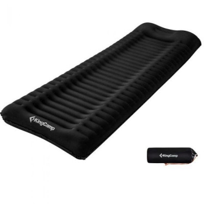 Надувний килимок KingCamp DELUEX COMFORT (KM1904) BLACK
